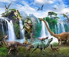 3D Dinosaurs wallpaper