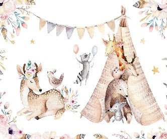 Panoramic wallpaper for children's bedroom