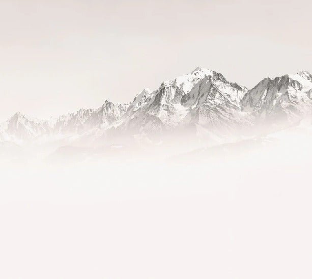 Misty morning wallpaper Mont Blanc