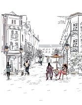 Panoramic wallpaper: a stroll through Paris