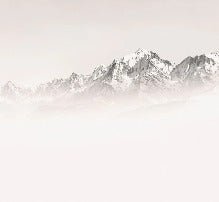 Misty morning wallpaper Mont Blanc