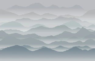 Panoramic wallpaper cimes mist