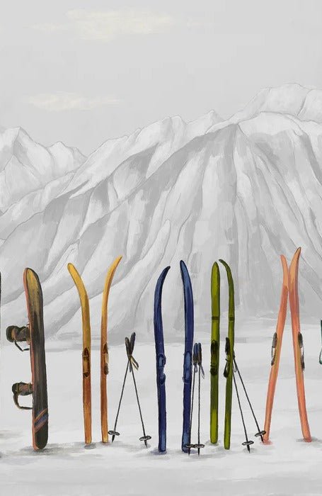 Ski wallpaper Courchevel