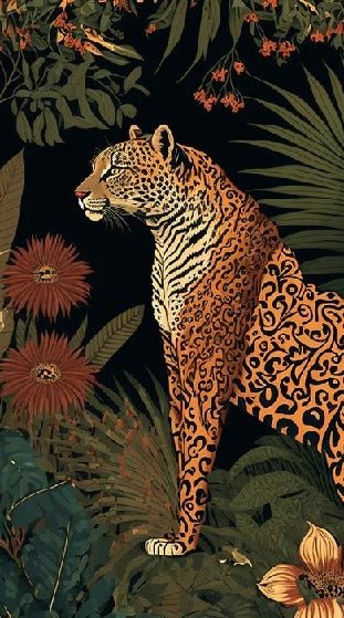 Exotic tiger wallpaper