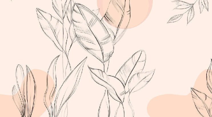 Gracious flora wallpaper