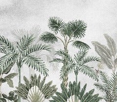 Exotic tree jungle wallpaper