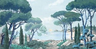 Wallpaper stroll in the calanques