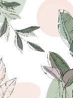 Panoramic green plant wallpaper