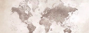 Timeless world map wallpaper