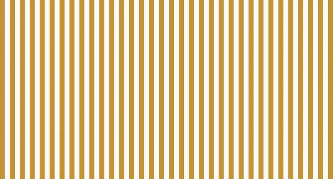 Papier peint rayure rétro jaune moutarde, XXL, tendance