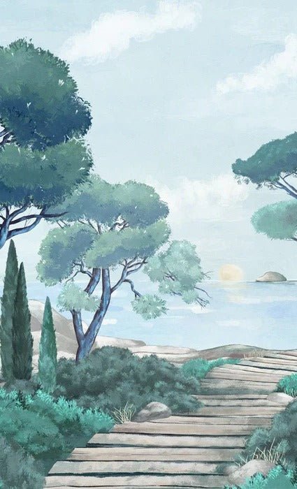 Wallpaper stroll in the calanques