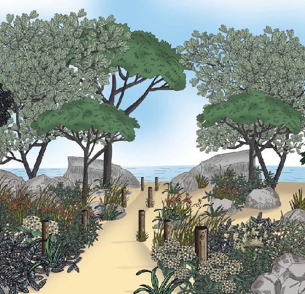 Landscape wallpaper France seaside