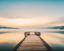 Photo wallpaper lake view