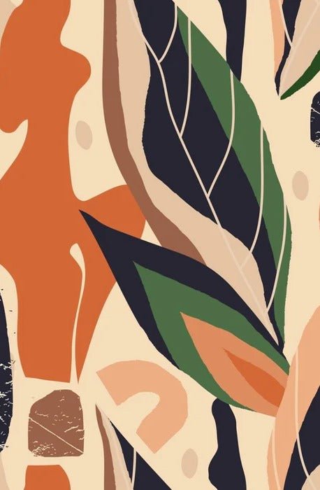 Abstract plant wallpaper