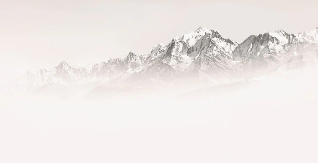 Misty morning wallpaper Mont Blanc