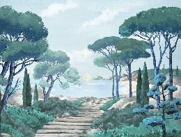 Wallpaper stroll in the calanques