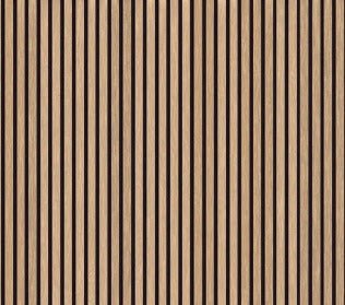 Wooden strip wallpaper oak effect