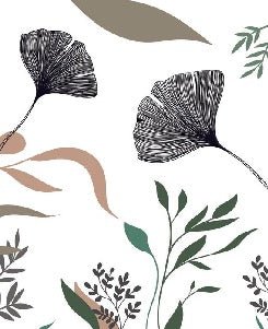 Ginkgo floral artist wallpaper