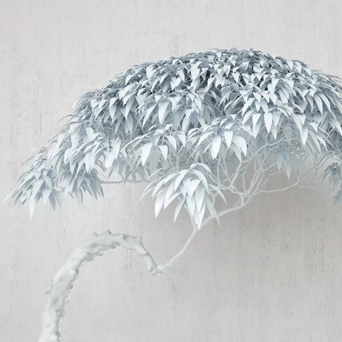 Nordic Style Tree Panoramic Wallpaper