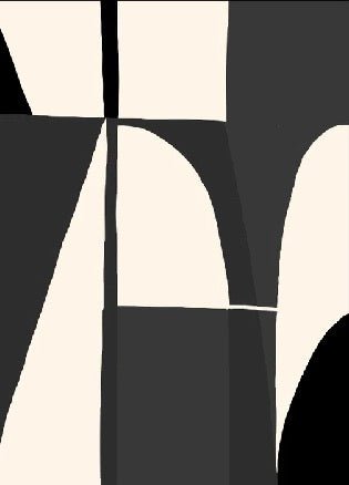 Memphis style black wallpaper