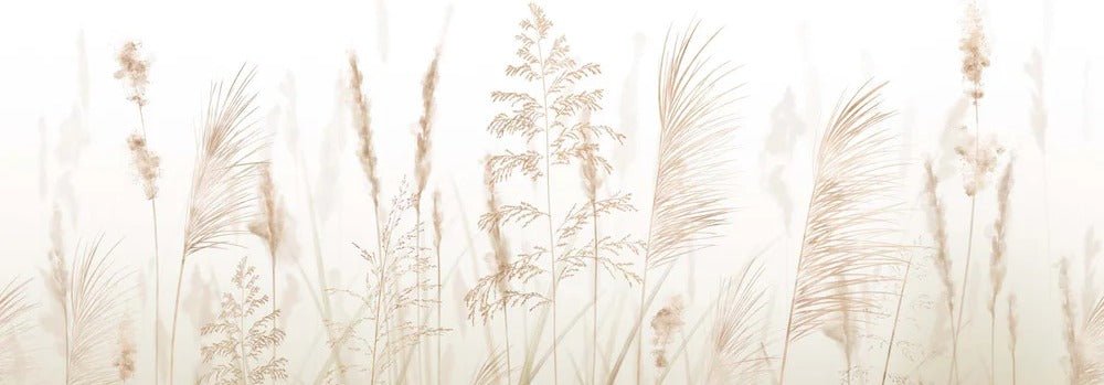 Wheat field flower wallpaper