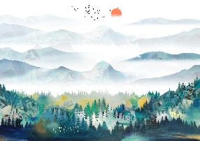 Mountain & Scandinavian wallpaper