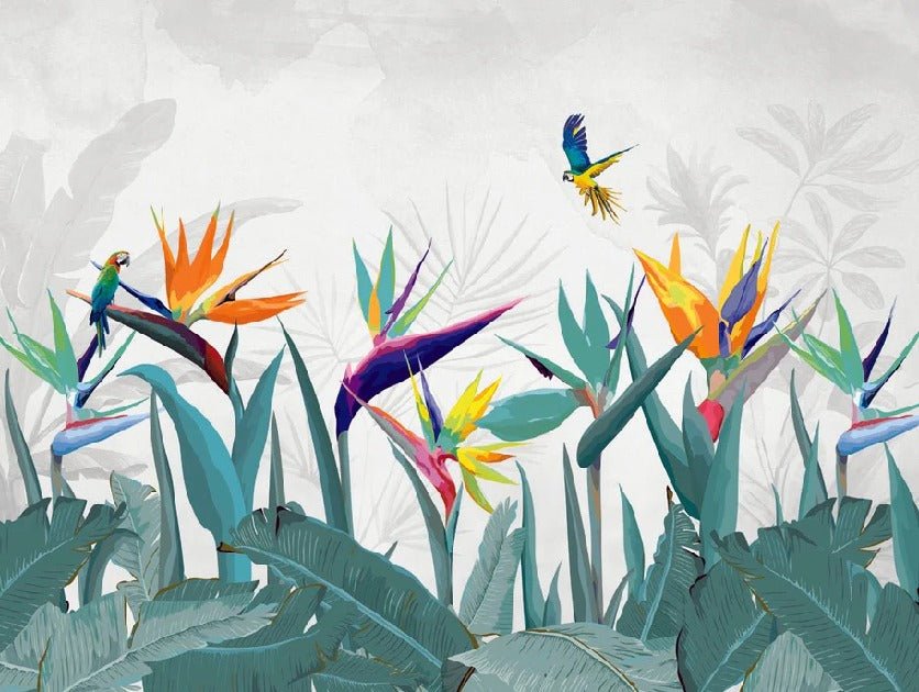 Panoramic exotic balata wallpaper