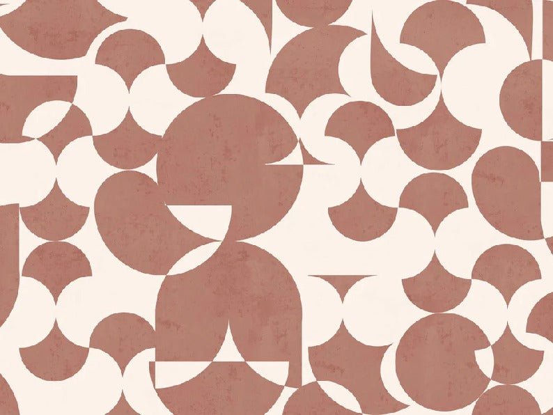 Retro terra graphic wallpaper