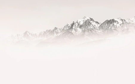 Misty morning wallpaper Mont Blanc