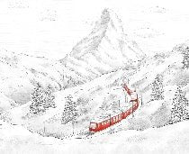 Panoramic Matterhorn wallpaper