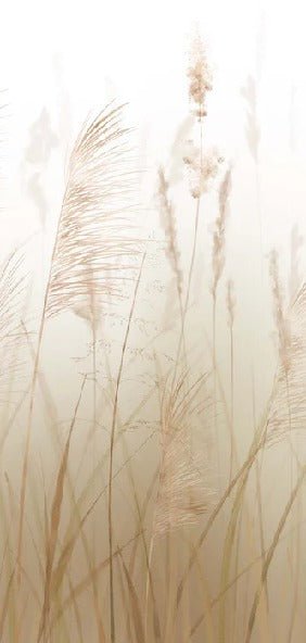 Wheat field flower wallpaper