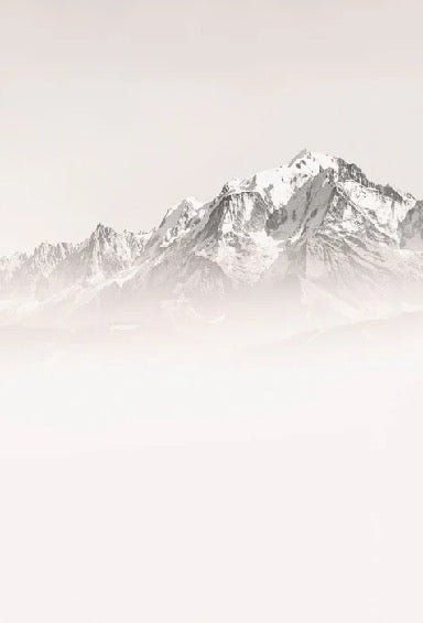 Misty morning wallpaper Mont Blanc
