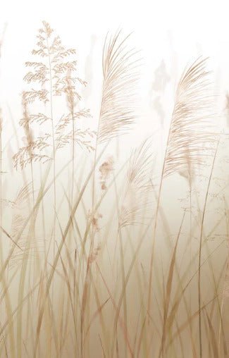 Wheat field flower wallpaper