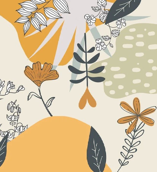 Trendy kitchen wallpaper