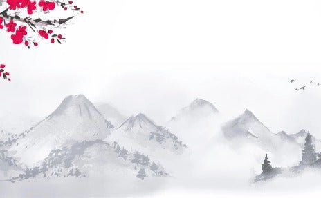 Papier peint zen paysage minimaliste, XXL, tendance