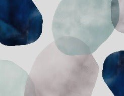 Watercolor abstract circle wallpaper