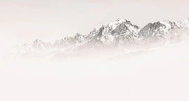 Misty morning wallpaper Mont Blanc