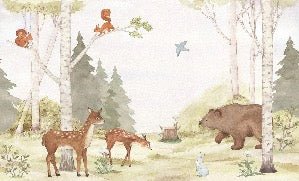 Enchanted forest wallpaper