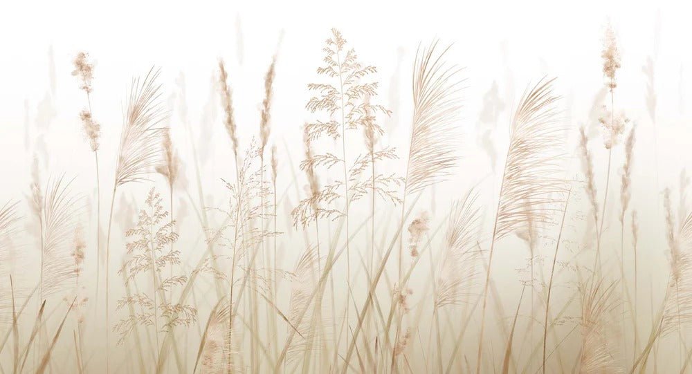 Papier peint fleur des champs de blé, XXL, tendance