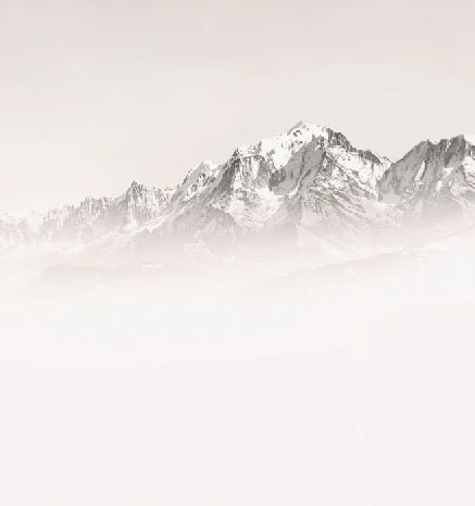 Misty morning wallpaper Mont Blanc