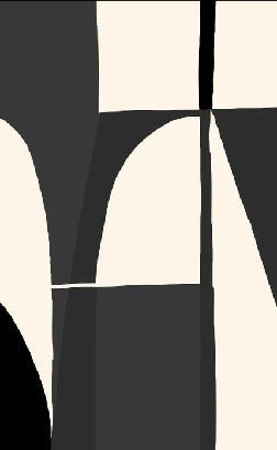 Memphis style black wallpaper