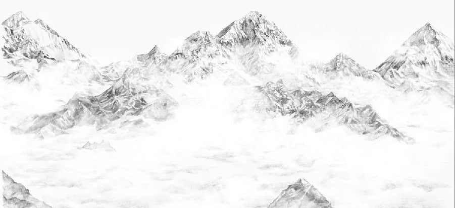 Papier peint Mont Everest, XXL, tendance
