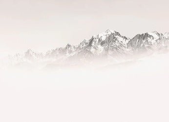 Misty morning wallpaper Mont Blanc