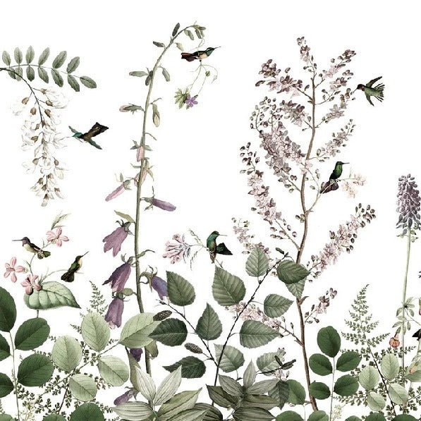 Soft mauve girl wallpaper