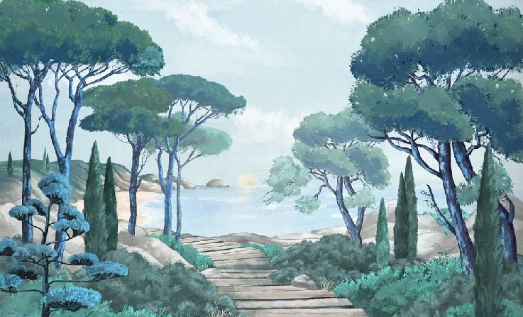 Wallpaper stroll in the calanques