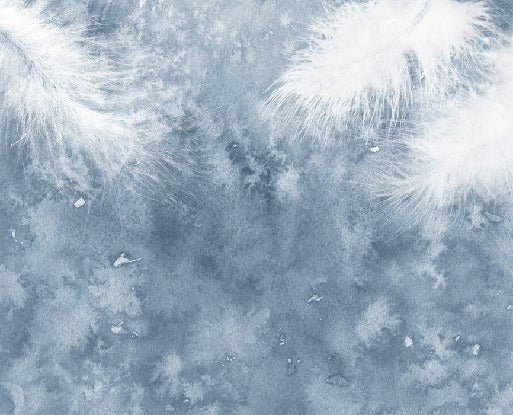 Plume Blanche wallpaper