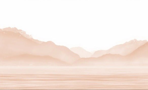 Annecy and its peaceful lake terracotta wallpaper