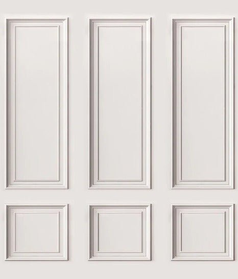 Haussmanian panoramic molding wallpaper