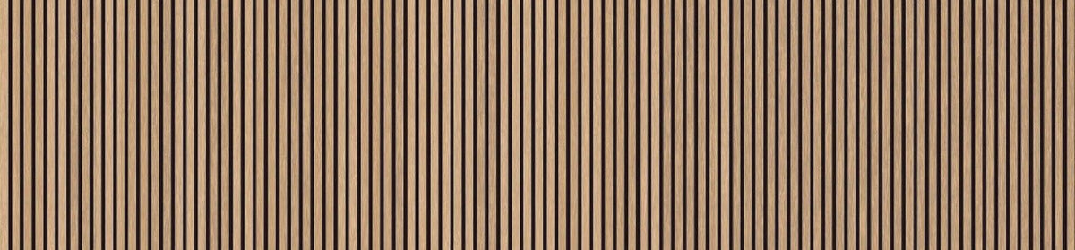 Wooden strip wallpaper oak effect