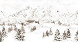 Alps mountain range wallpaper